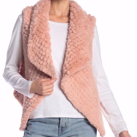 Bagatelle Faux Fur Vest - Picture 2 of 7